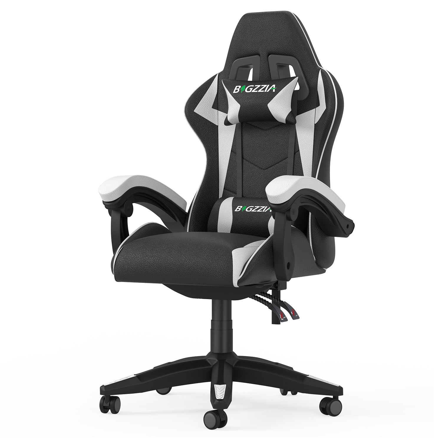 Silla Gaming Ergonómica con Respaldo Regulable de 90° a 135°, con Repo